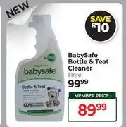 Dis-Chem Baby Safe Bottle & Teat Cleaner-1L offer