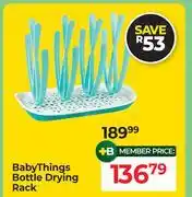 Dis-Chem Baby Things Bottle Drying Rack offer