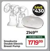 Dis-Chem Snookums Double Electric Breast Pump offer