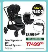 Dis-Chem Joie Signature 3 In 1 Travel System Eclipse offer