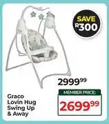 Dis-Chem Graco Lovin Hug Swing Up & Away offer