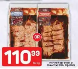 Pick n Pay PnP Mediterranean or Moroccan Braai Espetada offer
