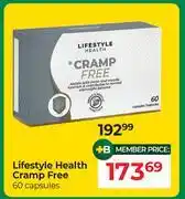 Dis-Chem Lifestyle Health Cramp Free 60 Capsules offer