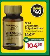 Dis-Chem Dis-Chem Gold Chromium Polynicotinate 60 Vegecapsules offer