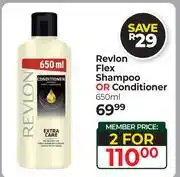 Dis-Chem Revlon Flex Shampoo Or Conditioner-For 2 x 650ml offer