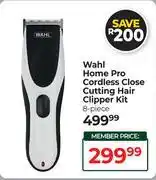 Dis-Chem Wahl Home Pro Cordless Close Cutting Hair Clipper Kit (8-Piece) offer