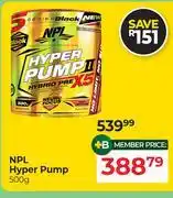 Dis-Chem NPL Hyper Pump-500g offer