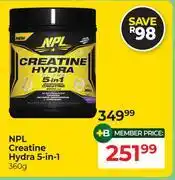 Dis-Chem NPL Creatine Hydra 5 In 1-360g offer