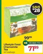 Dis-Chem Lifestyle Food Chamomile Tea-40 Teabags offer