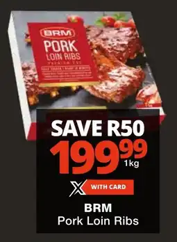 Checkers BRM Pork Loin Ribs offer