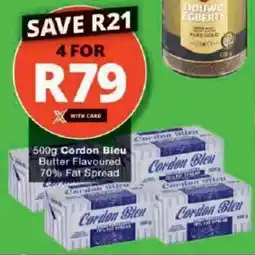 Checkers Hyper Cordon Bleu Butter Flavoured 70% Fat Spread offer