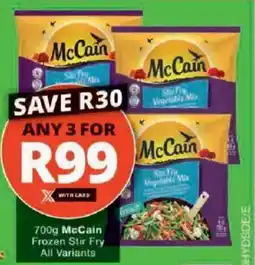 Checkers Hyper McCain Frozen Stir Fry All Variants offer