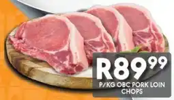 OBC Meat & Chicken Obc pork loin chops offer