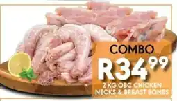 OBC Meat & Chicken Obc chicken necks & breast bones offer