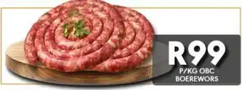 OBC Meat & Chicken Obc boerewors offer