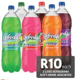 OBC Meat & Chicken Refreshhh soft drink assorted offer