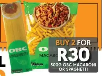 OBC Meat & Chicken Obc macaroni or spaghetti offer