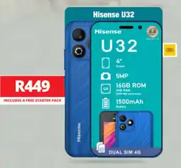 Checkers Hisense U32 offer