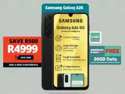 Checkers Samsung Galaxy A26 offer