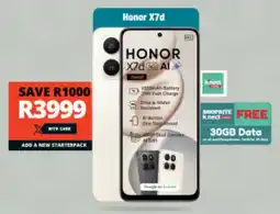Checkers Honor X7d offer