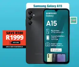 Checkers Samsung Galaxy A15 offer