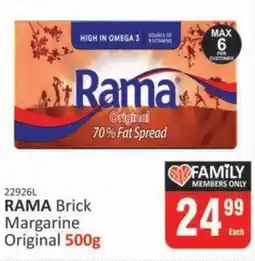 KitKat Cash and Carry Rama Brick Margarine Original offer