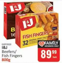 KitKat Cash and Carry I&J Beefers/ Fish Fingers offer