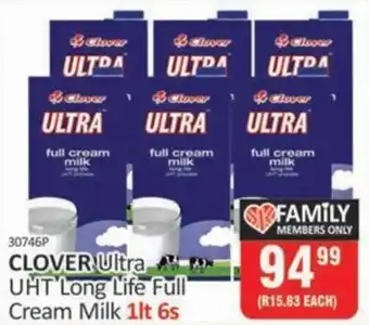 KitKat Cash and Carry Clover Ultra UHT Long Life Full Cream Milk offer