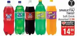 KitKat Cash and Carry Sparletta/ Twist Soft Drink Assorted offer