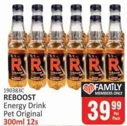 KitKat Cash and Carry Reboost Energy Drink Pet Original offer