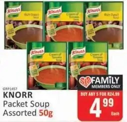 KitKat Cash and Carry Knorr Packet Soup Assorted offer