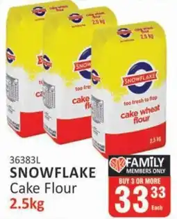 KitKat Cash and Carry Snowflake Cake Flour offer