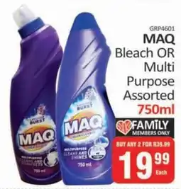 KitKat Cash and Carry MAQ Bleach OR Multi Purpose Assorted offer