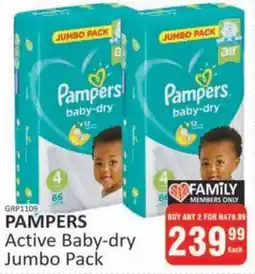 KitKat Cash and Carry Pampers Active Baby-dry Jumbo Pack offer