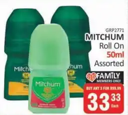 KitKat Cash and Carry Mitchum Roll On Assorted offer