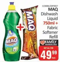 KitKat Cash and Carry MAQ Dishwash Liquid + Fabric Softener Refill offer