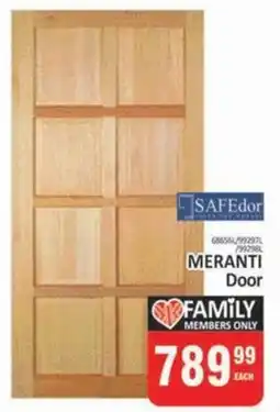 KitKat Cash and Carry Safedor Meranti Door offer