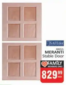 KitKat Cash and Carry Safedor Meranti Stable Door offer