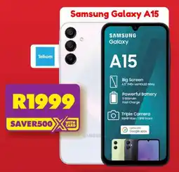 Shoprite Samsung Galaxy A15 offer