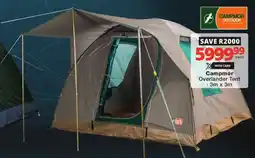 Checkers Campmor Overlander Tent offer