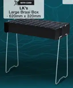 Checkers LK's Large Braai Box offer