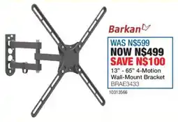 OK Furniture Barkan 13" 65" 4-Motion Wall-Mount Bracket offer