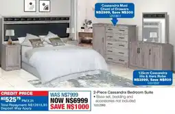 OK Furniture Cassandra Bedroom Suite offer