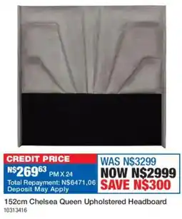 OK Furniture Chelsea Queen Upholstered Headboard offer