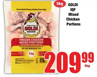 Boxer Superstores Goldi IQF Mixed Chicken Portions offer