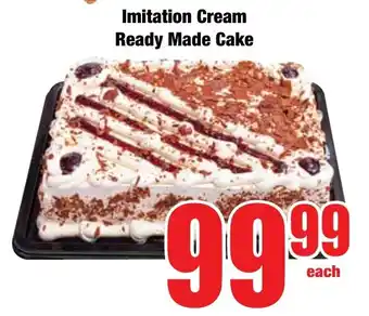 Boxer Superstores Imitation Cream Ready Made Cake offer