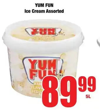 Boxer Superstores Yum Fun Ice Cream Assorted offer