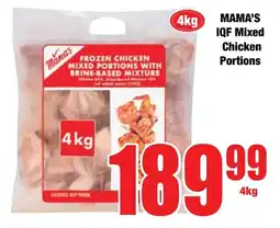 Boxer Superstores Mama's IQF Mixed Chicken Portions offer