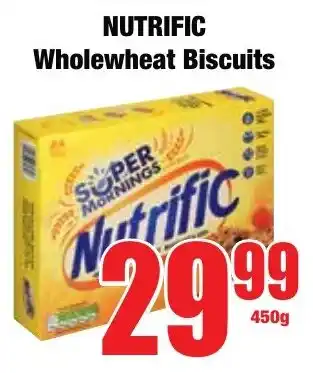 Boxer Superstores Nutrific Wholewheat Biscuits offer