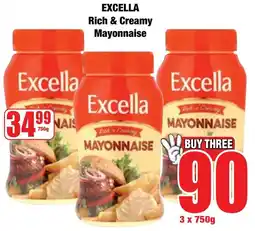 Boxer Superstores Excella Rich & Creamy Mayonnaise offer